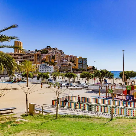 Vilapark With Pool, Free Parking, Terrace, 貝尼多姆